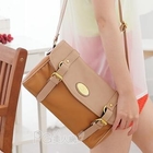 PG Beauty - Color-Block Buckled Shoulder Bag