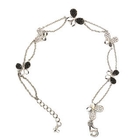 2CAN - Silver 925 + Black Plate Butterfly Bracelet