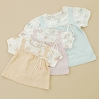 Biquette - Lace-Trimmed Jumper-Style Top with Lacy Bow Biquette - Lace-Trimmed Jumper-Style Top with Lacy Bow