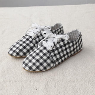 Patterned Canvas Sneakers
