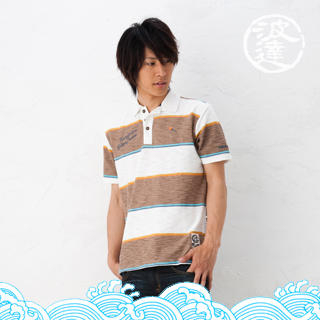 Short-Sleeve Striped Polo Shirt Short-Sleeve Striped Polo Shirt