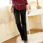 Tokyo Fashion - Buttoned Boot-Cut Pants
