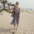 BBon-J - Pinstriped Sun Dress