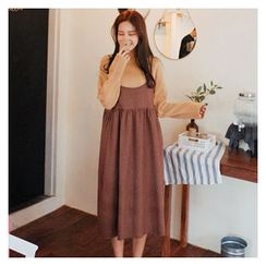 Cherryville - Spaghetti-Strap Empire Dress Cherryville - Spaghetti-Strap Empire Dress
