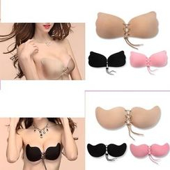 Blue Lagoon - Lace Up Invisible Bra Blue Lagoon - Lace Up Invisible Bra