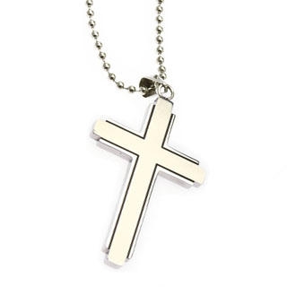Classic Silver Cross Pendant (long) Classic Silver Cross Pendant (long)