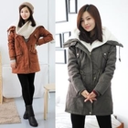 Celli Girl - Fleece Lined Drawstring-Waist Jacket