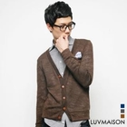 LUVMAISON - Pocket Accent Knit Cardigan