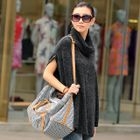 SOHO Central - Cowl-Neck Poncho