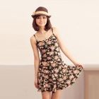 CatWorld - Sleeveless Godet Dress
