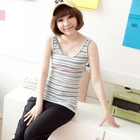 ZOO - Striped Print Tank Top