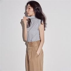 MAGJAY - Mock-Neck Dolman-Sleeve Knit Top MAGJAY - Mock-Neck Dolman-Sleeve Knit Top