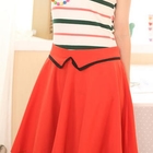 ZOO - Contrast-Trim Skirt