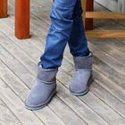 Nongli - Genuine Leather Short Snow Boots