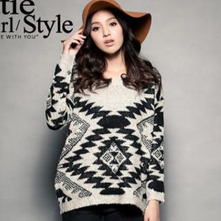 Geometric-Pattern Sweater Geometric-Pattern Sweater