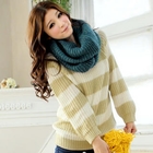 Tokyo Fashion - Boat-Neck Striped Sweater
