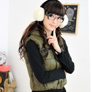 Padded Hooded Vest