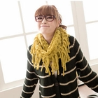 Tokyo Fashion - Fringed Knit Scarf