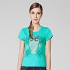 O.SA - Short-Sleeve Beaded Printed T-Shirt