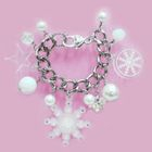Sweet & Co. - Sweet&Co. White Snow Flurry Starlight Swarovski Crystal Bracelet