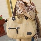 Smoothie - Zip-Pocket Canvas Shoulder Bag