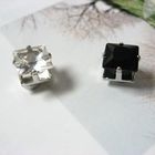 OWL Fashion - Square Rhinestone Magnetic Single Earring