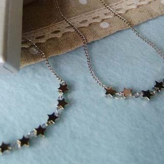 Silver Twinkle Little Star Necklace & Bracelet Gift Set