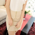 Jack Grace - Zip-Accent Skirt