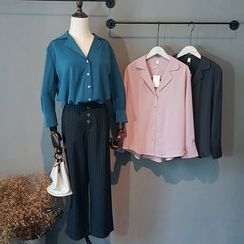 芷苁夕 - V领衬衫 芷苁夕 - V领衬衫