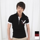 SEOBEAN - Print Polo Shirt