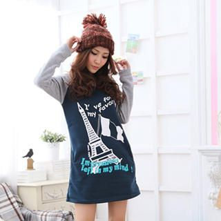 Printed Long Tee Printed Long Tee