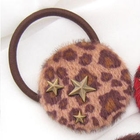 Fit-to-Kill - Leopard Print  with Stars Hair B&-Light  brown