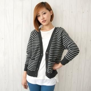 Striped Cardigan Striped Cardigan