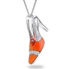 Just Diamond - Heel Coral - 18K Diamond Necklace