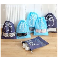 School Time - Drawcord Shoe Bag School Time - Drawcord Shoe Bag