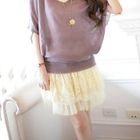 Tokyo Fashion - Lace-Layered Skirt