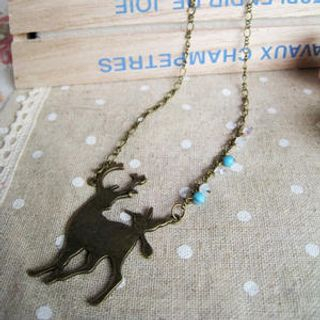 Copper Sweet Deep Beads Necklace Copper Sweet Deep Beads Necklace