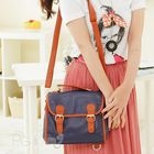PG Beauty - 2-Way Contrast-Trim Flap Satchel 