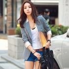 REDOPIN - Double-Breasted Linen Jacket