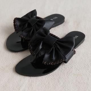 Bow-Accent Thong Sandals Bow-Accent Thong Sandals