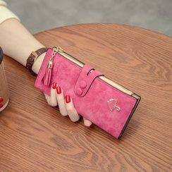 Vintage Kiss - Faux Leather Long Wallet Vintage Kiss - Faux Leather Long Wallet