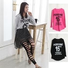 Sunbijou - Loose-Fit V-Neck T-Shirt