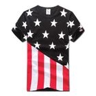 MR.PARK - Star-Print Striped T-Shirt