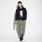 JBROS - Washed Straight-Cut Pants