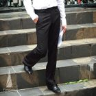 Purplow - Basic Formal Pants in Black