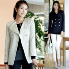 ROBEIN - Double-Breasted Jacket 