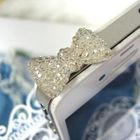 Na Na - Rhinestone Mobile Earphone Plug