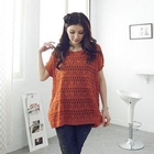 D.P-Shop - Pointelle Knit Top