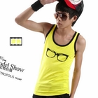 Cool 6 - Printed Racerback Tank Top