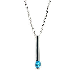 Blue Topaz Drop Pendant Blue Topaz Drop Pendant